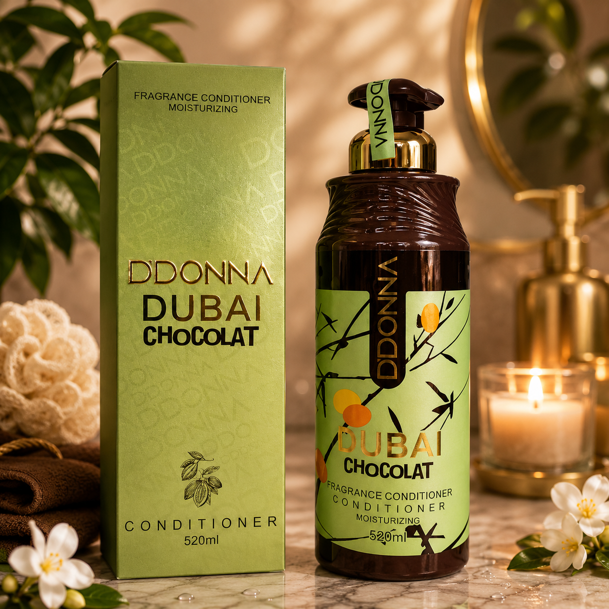 Acondicionador Dubai Chocolate 520ml - D'Donna