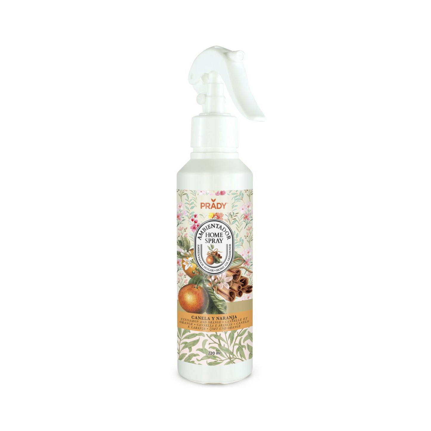 Canela y Naranja Ambientador Prady 220ml