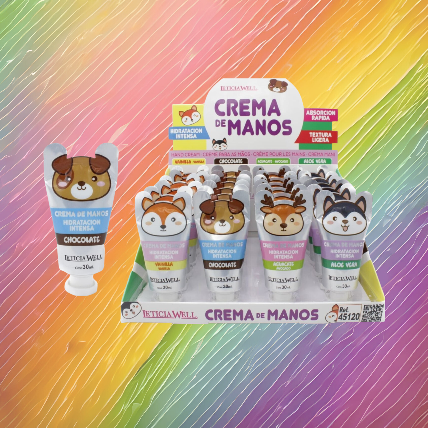 Crema de Manos Animalitos - Leticia Well