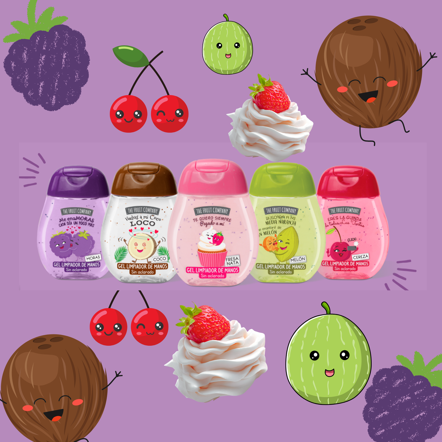 Gel Hidroalcohólico - The Fruit Company