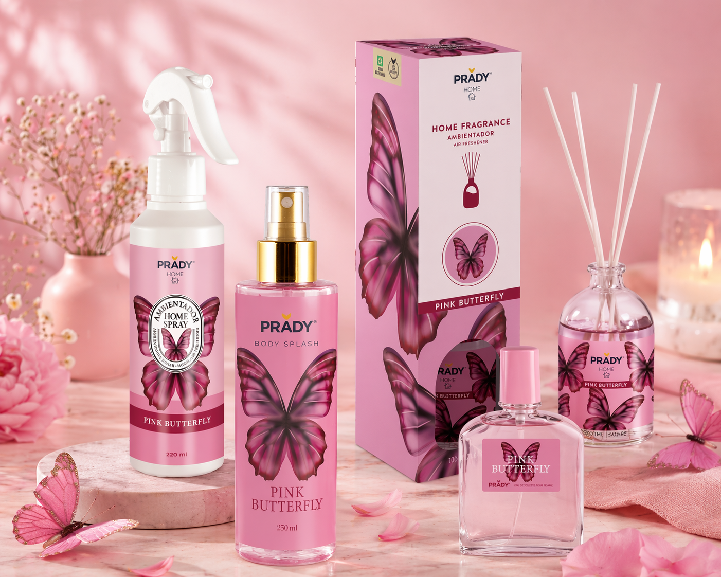 Pack Pink Butterfly Completo