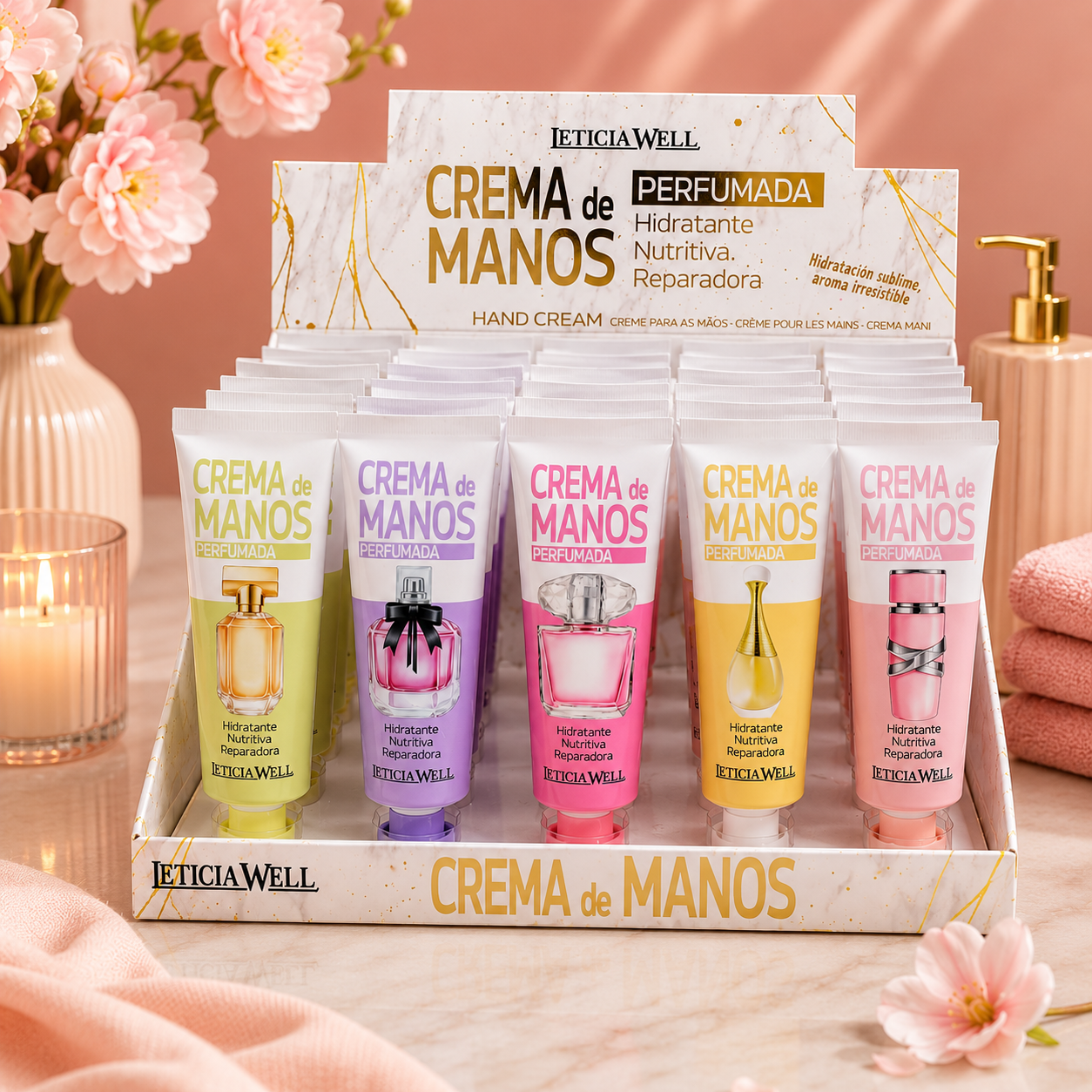Crema de Manos Perfumada - LeticiaWell