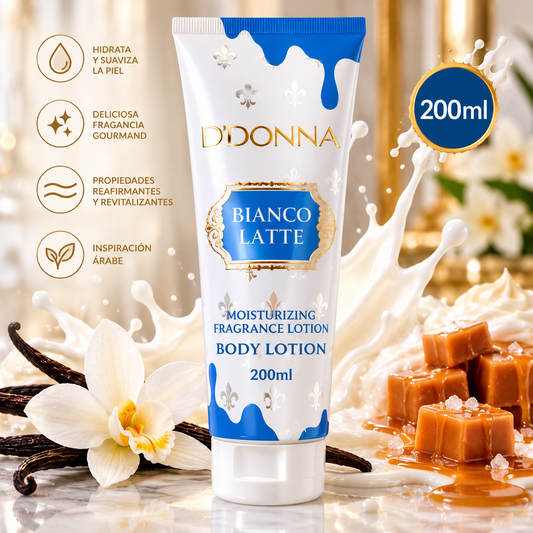 D'DONNA Bianco Latte Body Lotion 200 ml loción corporal hidratante