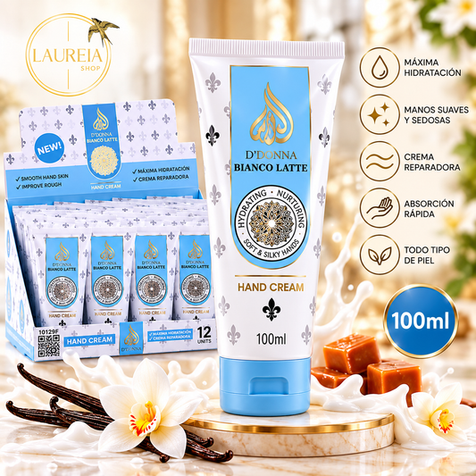 D'DONNA Bianco Latte Hand Cream crema de manos hidratante 100 ml