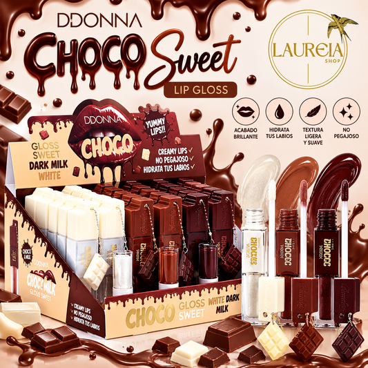 D'DONNA Lip Gloss Choco Sweet gloss de labios hidratante