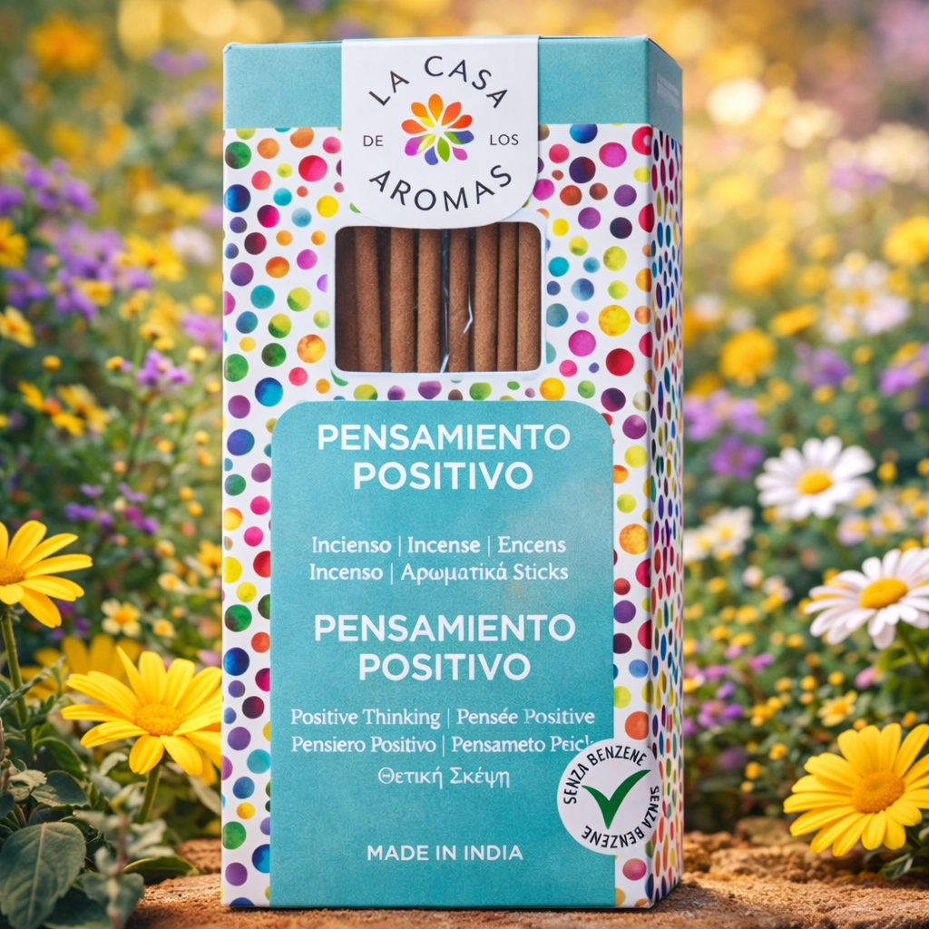 Incienso Pensamiento Positivo - La Casa de los Aromas