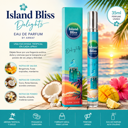 Island Bliss Delights Eau de Parfum 35 ml Armaf perfume tropical unisex