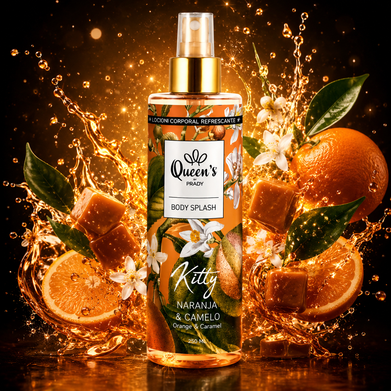 Body Splash Kitty 250ml - Prady