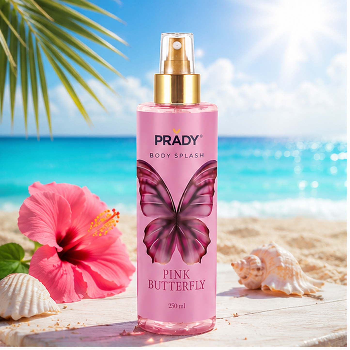 Body Splash Pink Butterfly 250 ml - Prady | Inspirado en La Bomba de Carolina Herrera