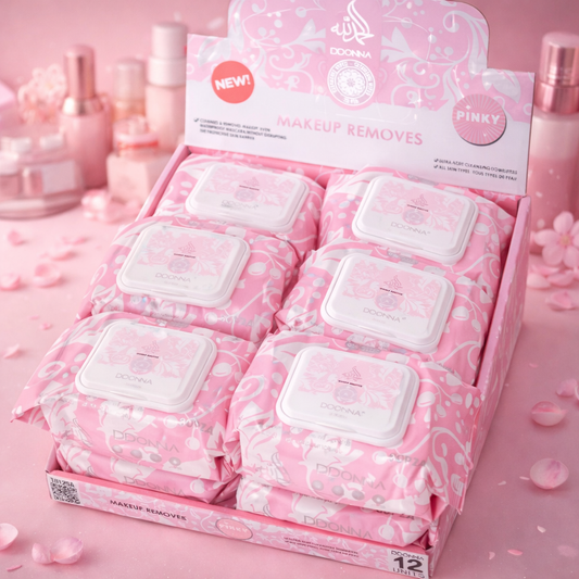 Toallitas Desmaquillantes Pinky Essence – Edición Árabe – D'Donna